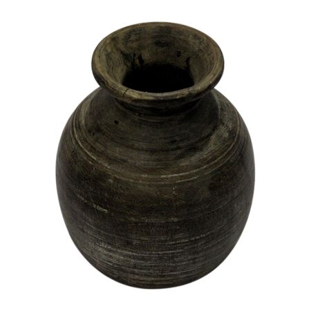 Hand Made Wooden Pot-02